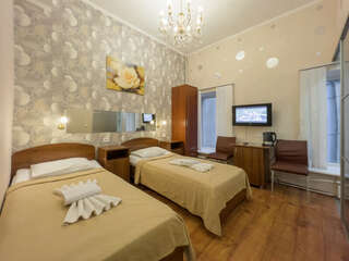 Мини-отель Геральда Санкт-Петербург Стандарт TVIN с двумя раздельными кроватями.-1